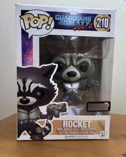 Funko Pop! Marvel Rocket 210 Seminuevo