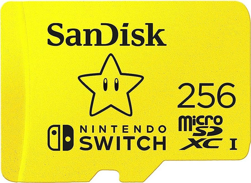 Memoria Micro Sd Sandisk Nintendo Switch 256 Gb