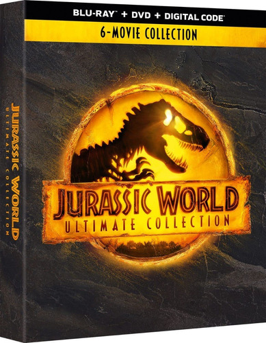 Jurassic World 6 Movie Collection Box Blu-ray Import Nuevo