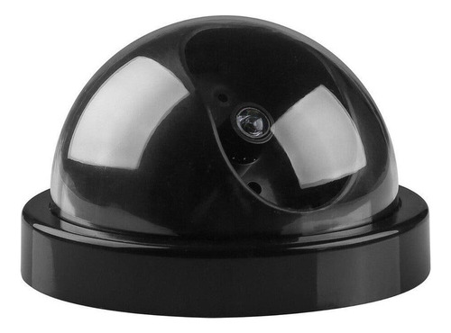 Cámara Falsa Falsa Tipo Domo Para Interiores Y Exteriores, Cámara De Simulación De Vigilancia De Seguridad Doméstica, Cámara Simulada Y Monitor Led