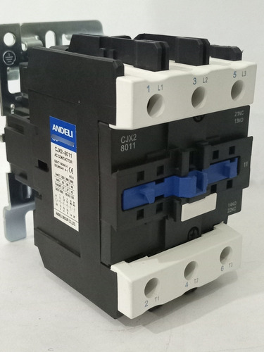 Contactor 80 Amp, Cjx2 - D8011, Bobina 220vac, Andeli...