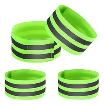 Comprar Kit 4 Cintas Reflectivas Elasticas Abrojo - Brazos Y Muslos