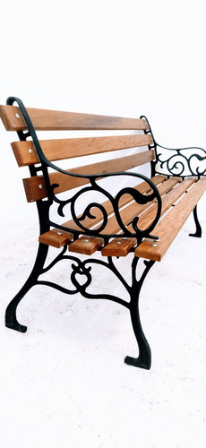 Banco De Jardim Frances 7 Réguas 150 Cm Madeira De Lei