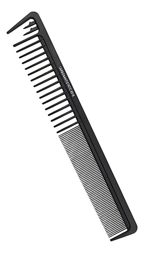 Pente De Corte Carbono Anti Estático 22,0cm Preto Y-8916