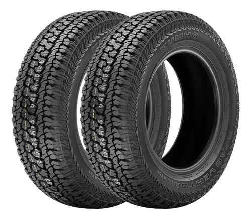 Jogo 2 Pneus Kumho Aro 15 Road Venture At51 205/60r15 91t
