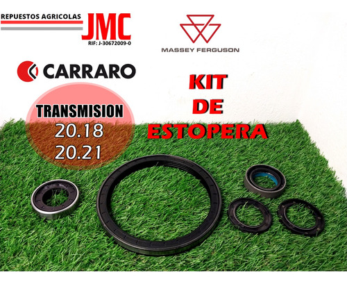 Kit De Estopera Transmision Carraro