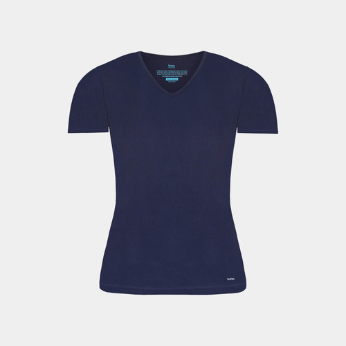 Pack De 2 Polos Sydney Cuello V Mujer Algodón Pima Slim