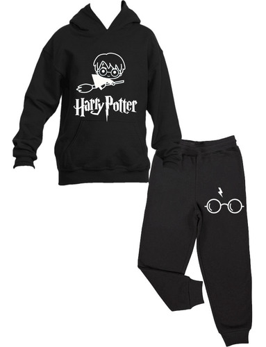 Buzo Estampado Harry Potter Conjunto