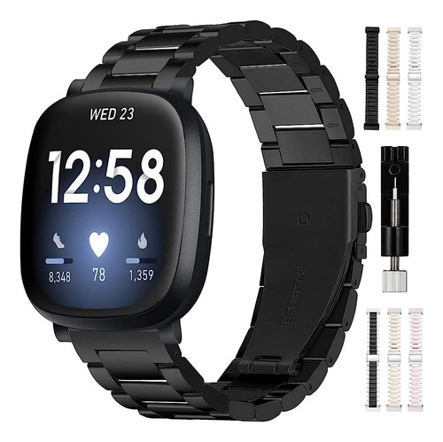 Correa Para Fitbit Versa 3 / Fitbit Sense Para Mujeres Y Hom