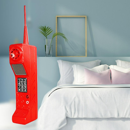 2 Piezas De Teléfonos Móviles Retro Modelos De Decoración