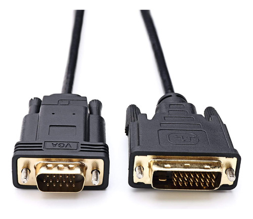 Peotriol Cable Dvi A Vga, Cable Adaptador Activo Dvi 24+1 A