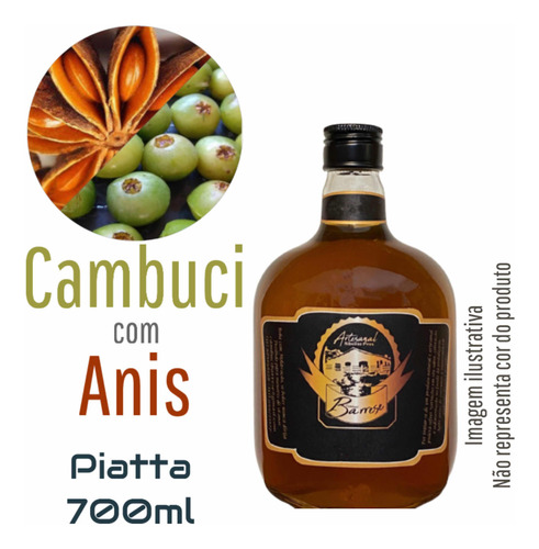 Cachaça De Cambuci Com Anis Estrelado - 700ml