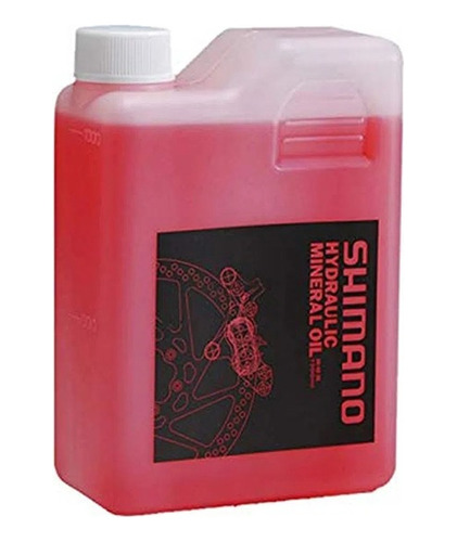 Óleo Shimano Mineral Para Freio Disco Hidráulico 1 L Rosa