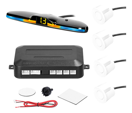 Sensor De Estacionamento Traseiro Com Sensores De Distância,