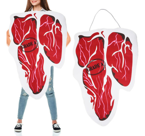 Disfraz De Res Realista For Fiestas, Carnaval, Accesorios