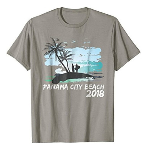 Vintage Panama Ciudad Playa Dia Festivo En Familia 2018 Fl