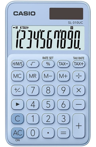 Calculadora De Bolso Casio Sl-310uc 10 Dígitos Pequena Nota