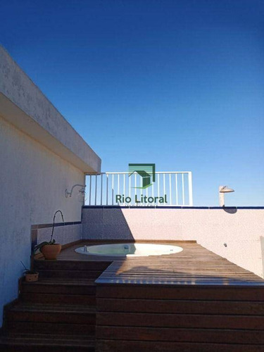 Imagem 26 de 27 de Cobertura À Venda, 115 M² Por R$ 350.000,00 - Atlântica - Rio Das Ostras/rj - Co0029