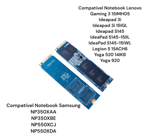 Ssd M.2 128gb Nvme 2280 Compatível Notebook E Microcomputador
