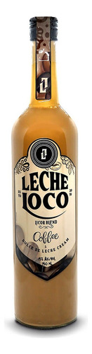 Licor De Doce De Leite Leche Loco Coffee 750ml