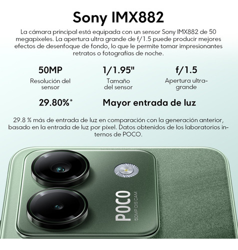 Xiaomi Pocophone Poco M7 Pro Dual Sim Plateado 12 Gb Ram 256 Gb Rom