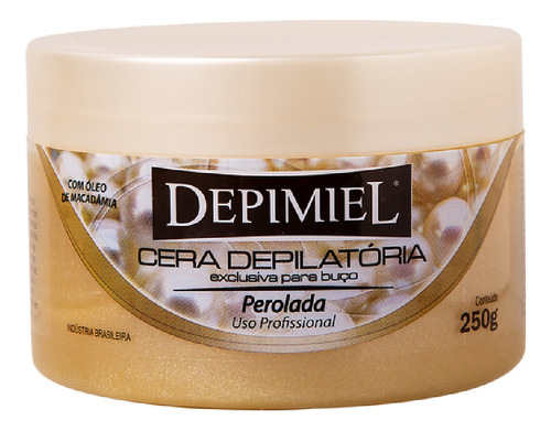 Cera Perola Depimiel Para Buço - 250g (rende 300 Buços )