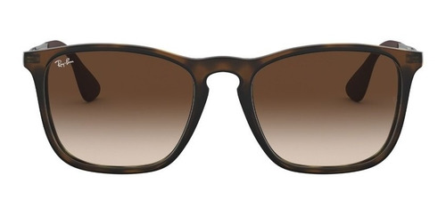 Lentes De Sol Chris Rubber Havana Brown Ray-ban