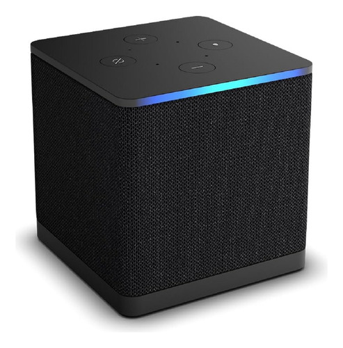 Amazon Fire TV Cube Dispositivo control por voz con Alexa Tipo de control remoto De voz Color Negro