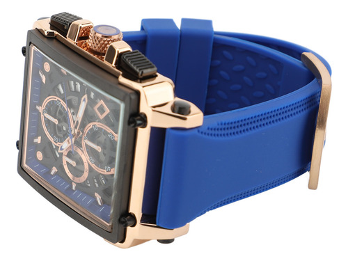 Reloj Analógico De Cuarzo Para Hombre Con Correa De Silicona