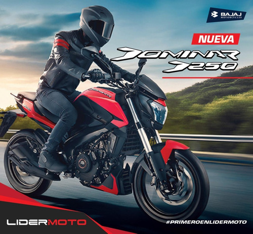 Bajaj Dominar 250 Cuotas Sin Interés Lidermoto Tigre