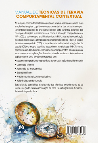 Manual De Técnicas De Terapia Comportamental Contextual