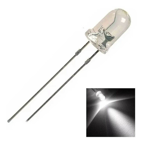 1000 Led Branco Alto Brilho 5mm Frete Barato Cortina Arduin