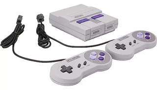 Nintendo Super Nes Classic Edition 5 (gris Y Violeta)