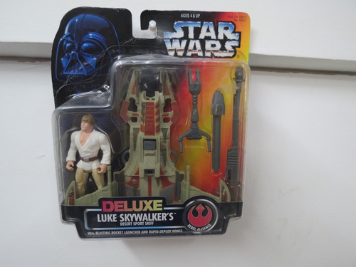 Imagen 2 de 8 de Figura Luke Skywalker Más Nave Original Año 1996 Star Wars