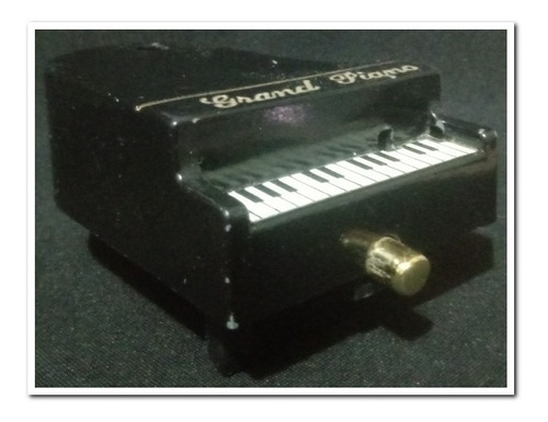 Encendedor Metal, Piano 7.5x6 Cms. Decorativo