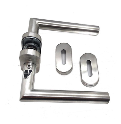 Imagen 2 de 6 de Manija Toshi Aluminio Modena Roseta Angosta Euro