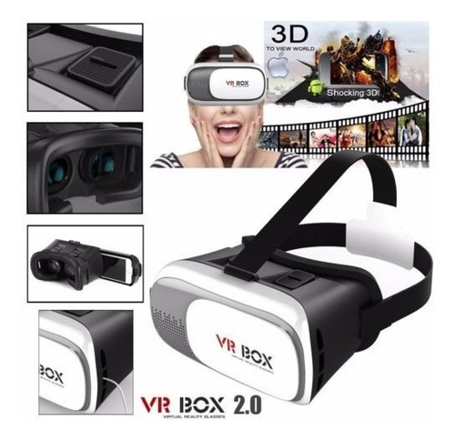 Lentes Gafas Realidad Virtual Rv Vr 3d
