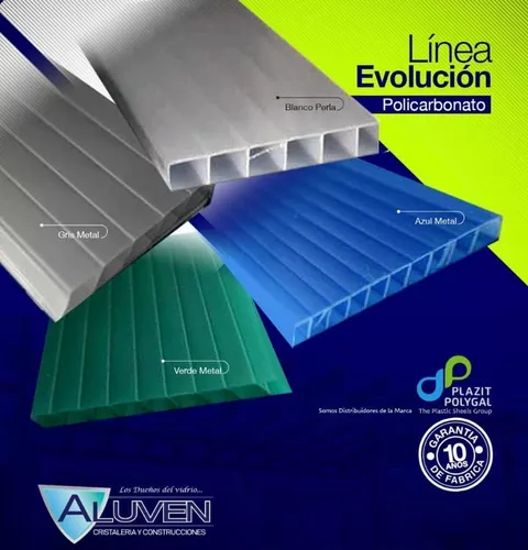 Láminas de policarbonato - Techos - Construcción - Productos