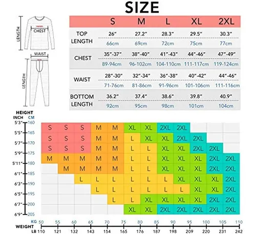 Lapasa - Ropa Interior Térmica Para Hombre