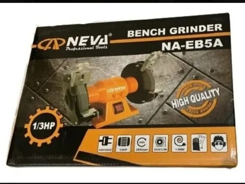 Imagen 2 de 3 de Esmeril De Banco Neva 5 PuLG