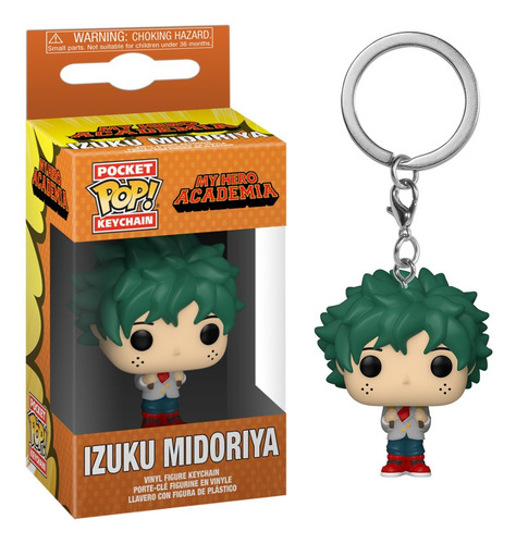 Funko Pop Llavero - My Hero Acamia - Deku Student