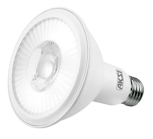 Imagen 1 de 3 de Pack 10 Focos Led Par30 Luz Blanca 12w Ilumina 95w E27 Aksi
