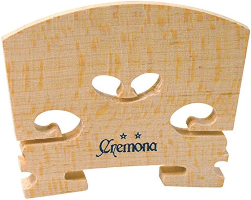 Cremona Vp-202 2-star Violin Bridge - 1/4 Tamaño