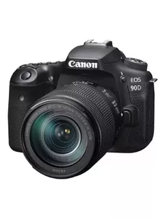 Canon Eos Kit 90d + Lente 18-135mm Is Usm Dslr Color Negro