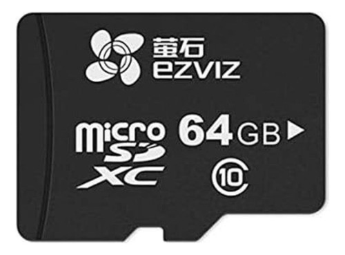 Memoria Microsd Ezviz 64gb Clase 10 Para Cámaras Vigilancia