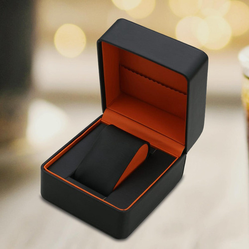 Caja De Joyería Para Reloj Individual, Caja De Regalo Para