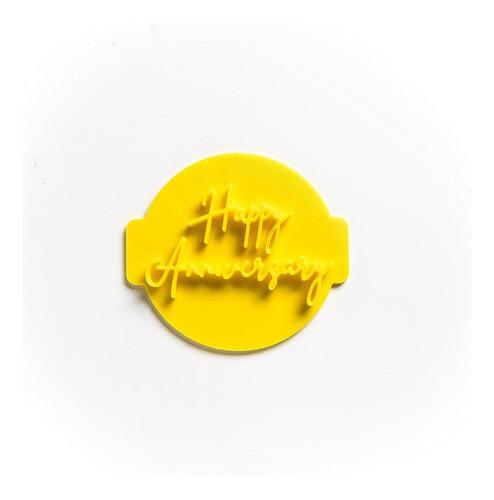 The Cookie Cutter Hub Happy Anniversary Embosser Nº 9/sello