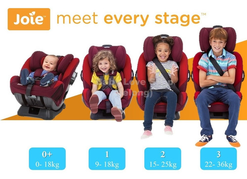 Imagen 5 de 9 de Butaca Bebe 0-36kg Joie Every Stages Convertible Mvd Kids