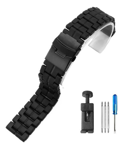 Para Pulseira De Relógio De Aço Inoxidável Integrada Luminox