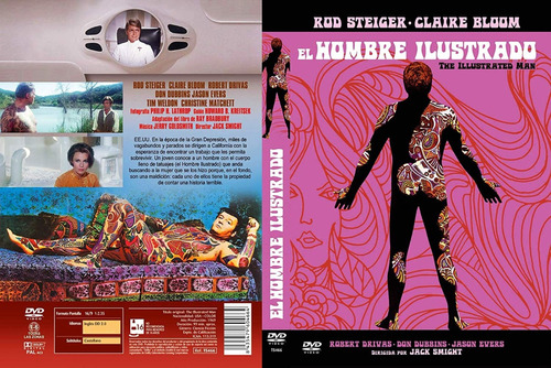 El Hombre Ilustrado - Rod Steiger - Ray Bradbury - Dvd